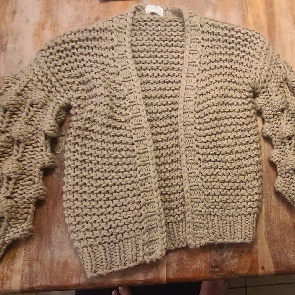 Ladies Chunky cardigan M/L